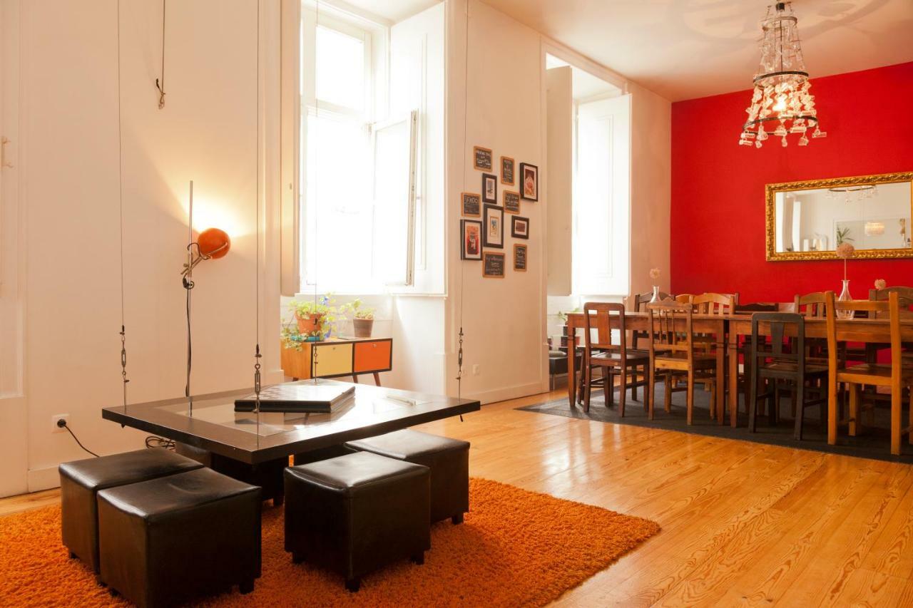 Living Lounge Hostel Lissabon Exterior foto